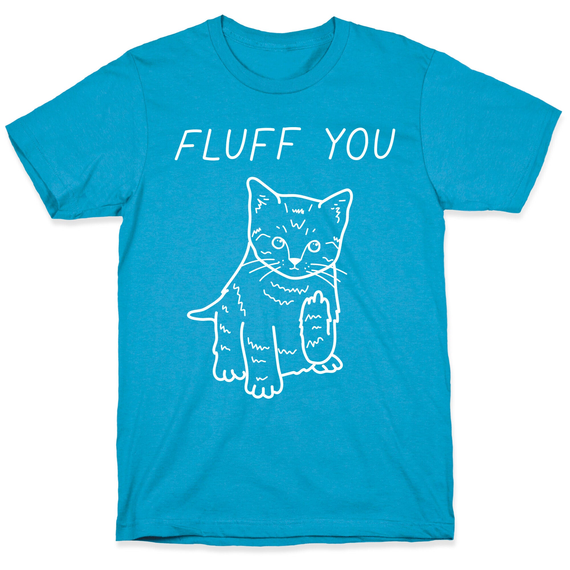 Fluff You Cat Unisex Triblend Tee